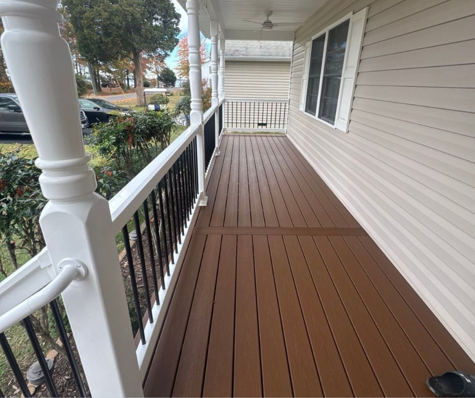 composite deck in Fredericksburg VA- City Light Construction llc